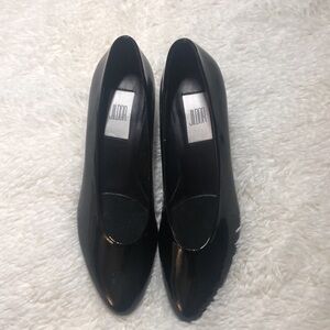 Destiny Meucci of Florence Patent Leather Black Magaly 9 1/2 M NTW Italy 🇮🇹